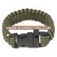 Handmade braided survival paracord bracelet