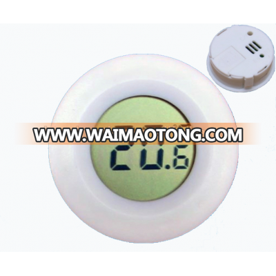 Round Digital LCD Electronic Hygrometer Temperature Humidity Meter Tester