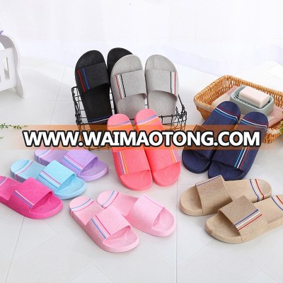 Wholesale Indoor PVC Soft Slipper For Men And Women