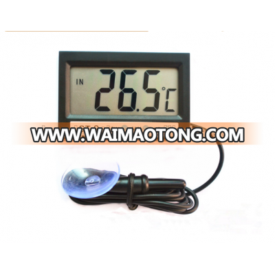 LCD Digital Temperature Humidity Meter Aquarium Digital Thermometer Car Ttemperature Gauge