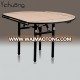 YC-T46 Banquet restaurant Plywood round Square folding table