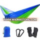 Portable Camping Hammock Lightweight Breathable Quick Drying 260T Parachute Nylon Double Hammock for Backpacking Camping Travel