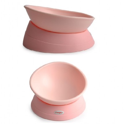 Safe And Non-toxic Pet Supplies High Quality Cat Food Bowl Wholesale Antiskid Tilt Pet Bowls